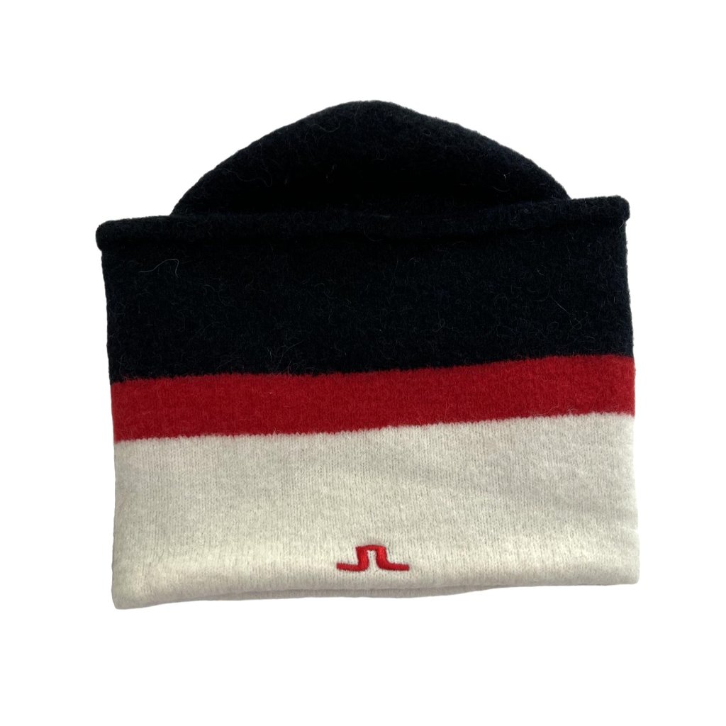 J.Lindeberg Teela Alpaca Mix Hat In Black White
